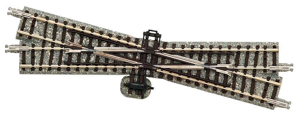 Tomytec X013228 Gleis Kreuzung, 15°, in Schot